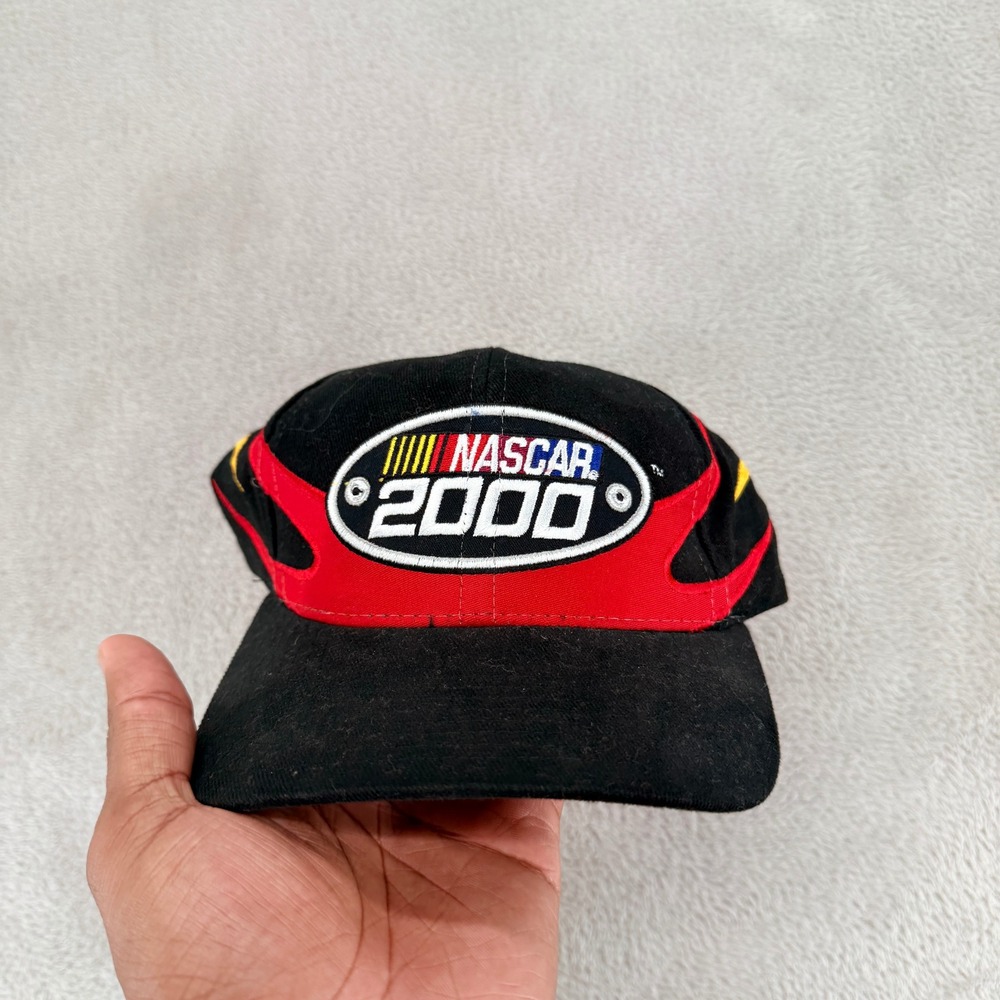 VTG Chase Authentics NASCAR 2000 Racing Team Snapback Hat Mens OS Black Prowned‎
